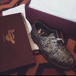 Rare Doc Marten stingray patterned shoe.